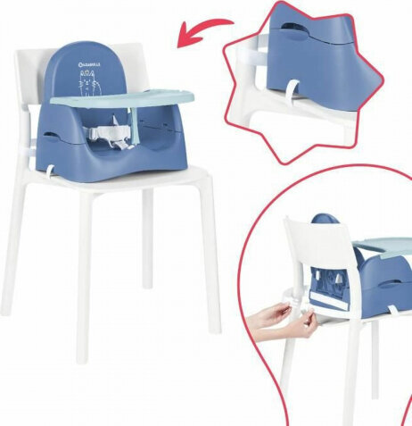 Augsts krēsls Badabulle Zils cena un informācija | Barošanas krēsli | 220.lv