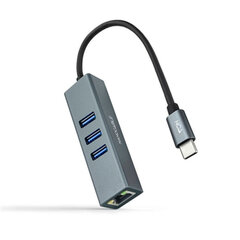 Адаптер USB—Ethernet NANOCABLE ANEAHE0819 цена и информация | Адаптеры и USB разветвители | 220.lv