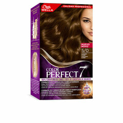 Постоянная краска Wella Color Perfect 7 Nº 5/0  цена и информация | Краска для волос | 220.lv