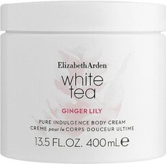 Mitrinošs un parfimēts ķermeņa krēms Elizabeth Arden White Tea Ginger Lily, 400 ml cena un informācija | Ķermeņa krēmi, losjoni | 220.lv