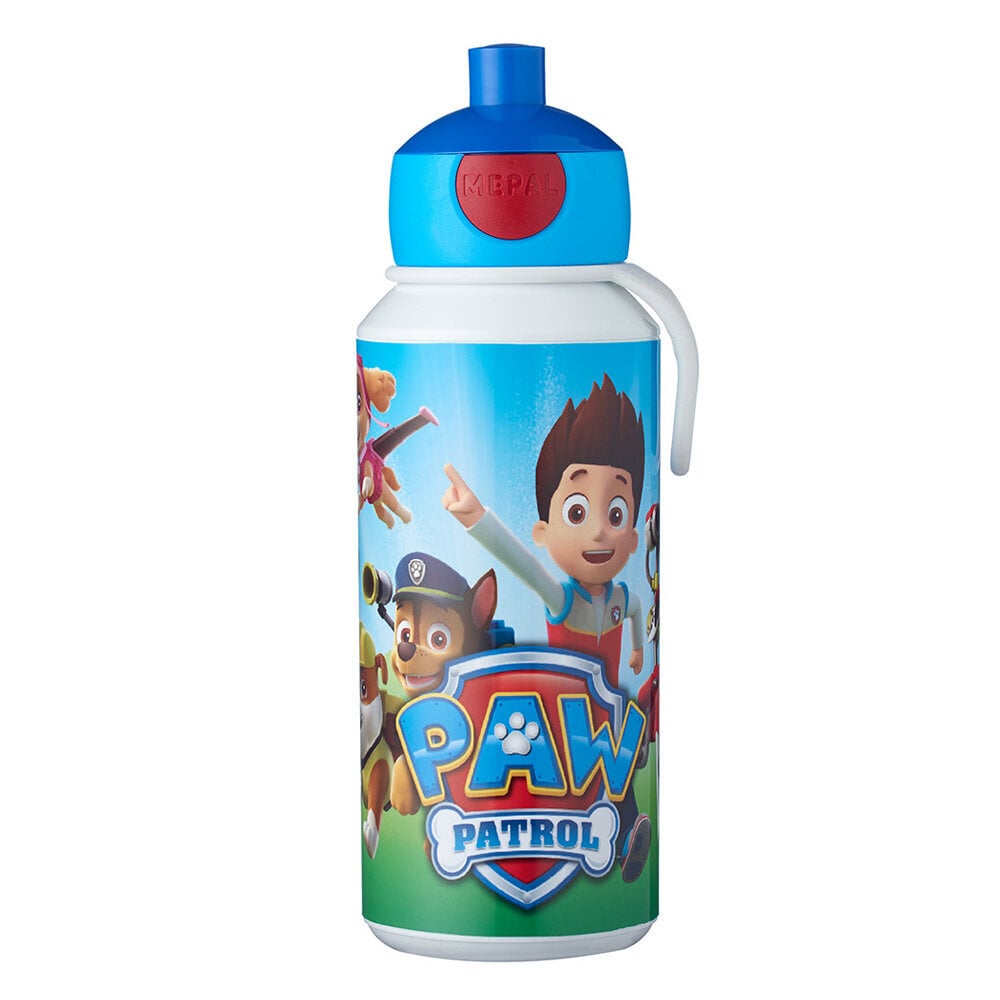 Mepal Pop-Up ūdens pudele 'Paw Patrol', 400 ml cena un informācija | Ūdens pudeles | 220.lv