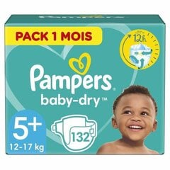 Vienreizlietojami autiņi Pampers T5 (132 uds) цена и информация | Подгузники | 220.lv