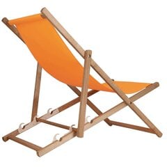 Saliekams zvilnis Springos, oranžs cena un informācija | Sauļošanās krēsli | 220.lv