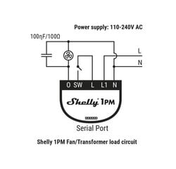 Shelly RC Snubber цена и информация | Smart устройства и аксессуары | 220.lv