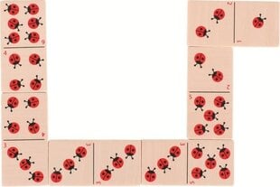 Domino spēle Goki Ladybirds cena un informācija | Galda spēles | 220.lv
