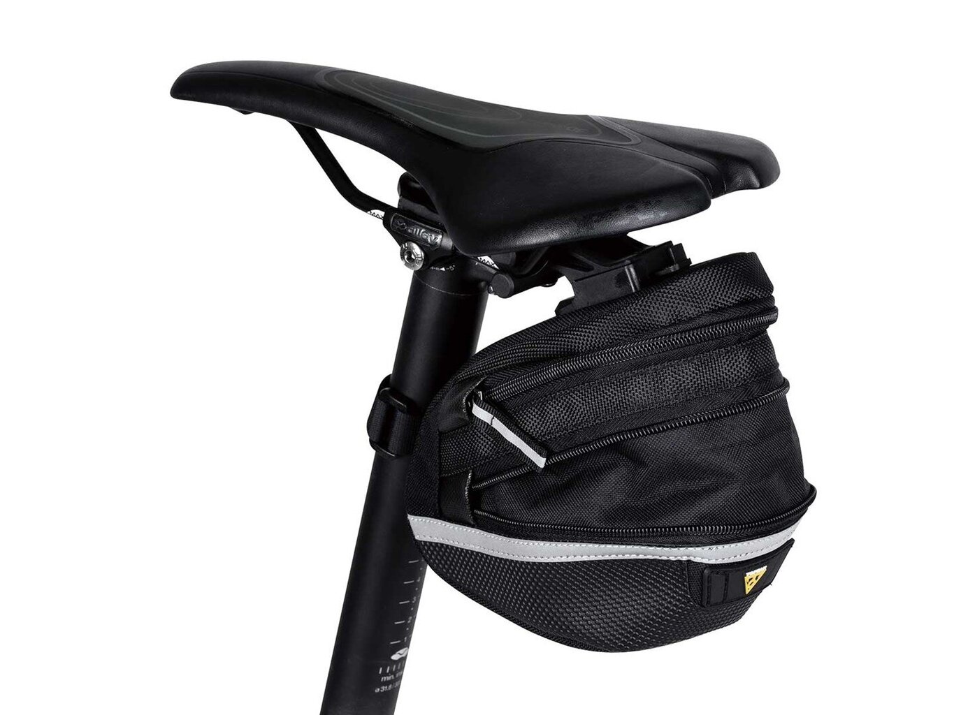 Velosipēda sēdekļa soma Topeak Wedge Pack II Medium, 1,25 l, melna cena un informācija | Velo somas, telefona turētāji | 220.lv