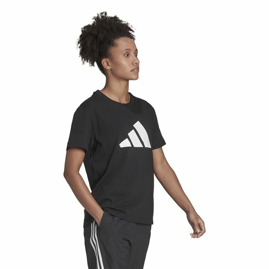 Vīriešu Krekls ar Īsām Piedurknēm Adidas Future Icons Melns cena un informācija | Vīriešu T-krekli | 220.lv