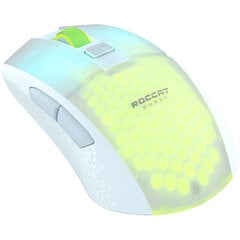 Roccat bezvadu pele Burst Pro Air, balta (ROC-11-436) цена и информация | Мыши | 220.lv