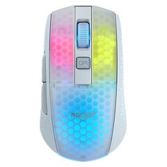 Roccat bezvadu pele Burst Pro Air, balta (ROC-11-436) цена и информация | Мыши | 220.lv