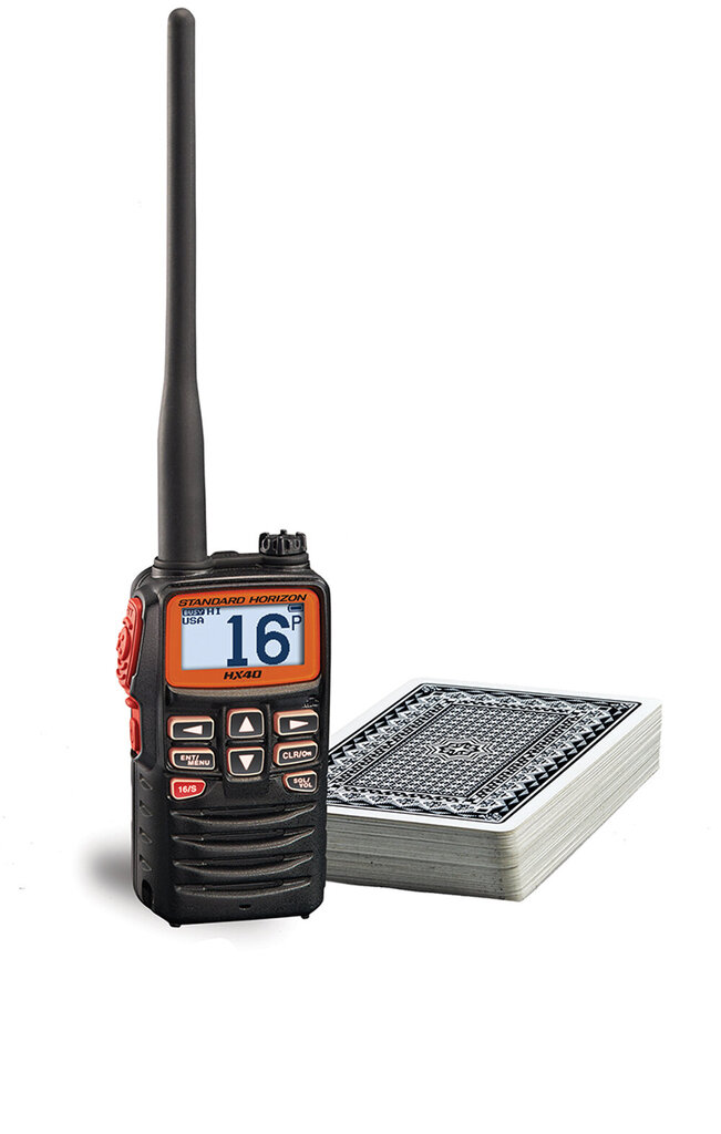 Standard Horizon HX40E Ultra Compact 6W VHF jūras raiduztvērējs цена и информация | Rācijas | 220.lv