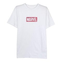 Vīriešu Krekls ar Īsām Piedurknēm Marvel Balts cena un informācija | Vīriešu T-krekli | 220.lv