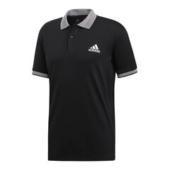 Vīriešu Polo krekls ar Īsām Piedurknēm Adidas CLUB SOLID POLO DX1806 Melns cena un informācija | Vīriešu T-krekli | 220.lv