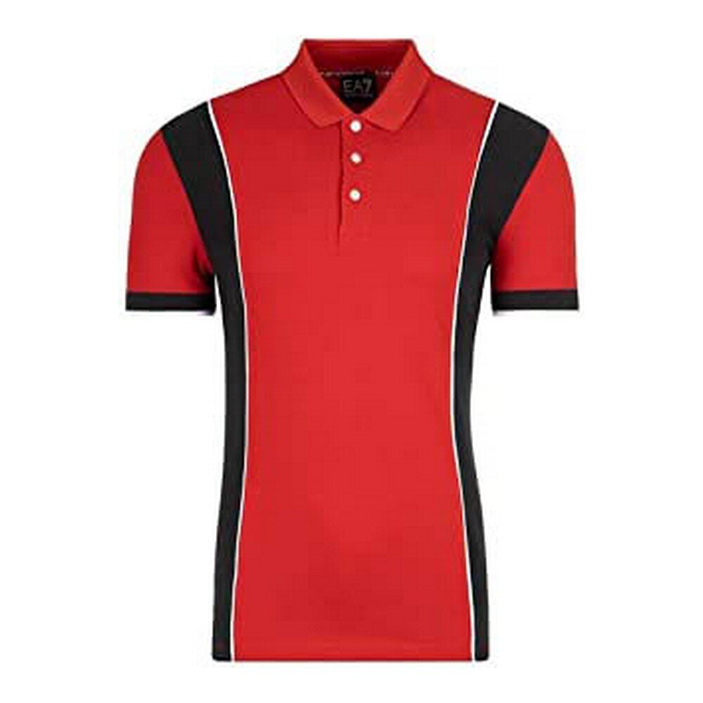 Vīriešu Polo krekls ar Īsām Piedurknēm Armani Jeans C1450 Sarkans cena un informācija | Vīriešu T-krekli | 220.lv