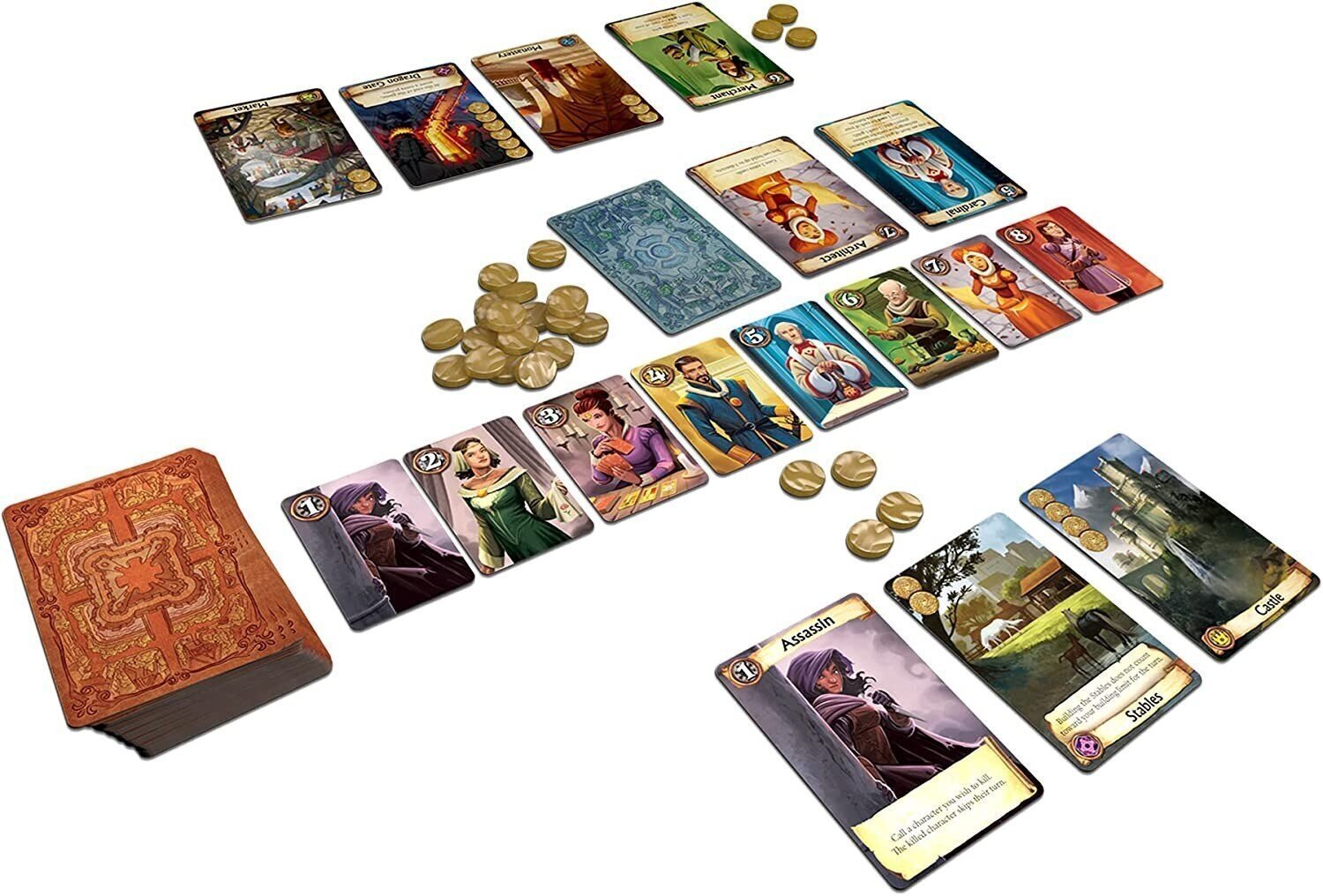 Galda spēle Z-Man Games Citadels Revised, EN cena un informācija | Galda spēles | 220.lv