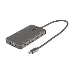 USB-разветвитель Startech DKT30CHVSDPD цена и информация | Адаптеры и USB разветвители | 220.lv