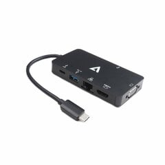 Adapteris V7 V7UC-2HDMI-BLK цена и информация | Адаптеры и USB разветвители | 220.lv