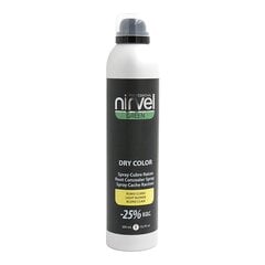 Спрей для закрашивания седых волос Green Dry Color Nirvel, чистый, светлый, 300 мл цена и информация | Краска для волос | 220.lv