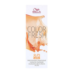 Vidēji Noturīga Krāsa Color Fresh Wella Nº 8/0 (75 ml) cena un informācija | Matu krāsas | 220.lv