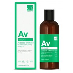 Ķermeņa eļļa Botanicals AV Superfood Avokado Mandeles (200 ml) cena un informācija | Ķermeņa krēmi, losjoni | 220.lv