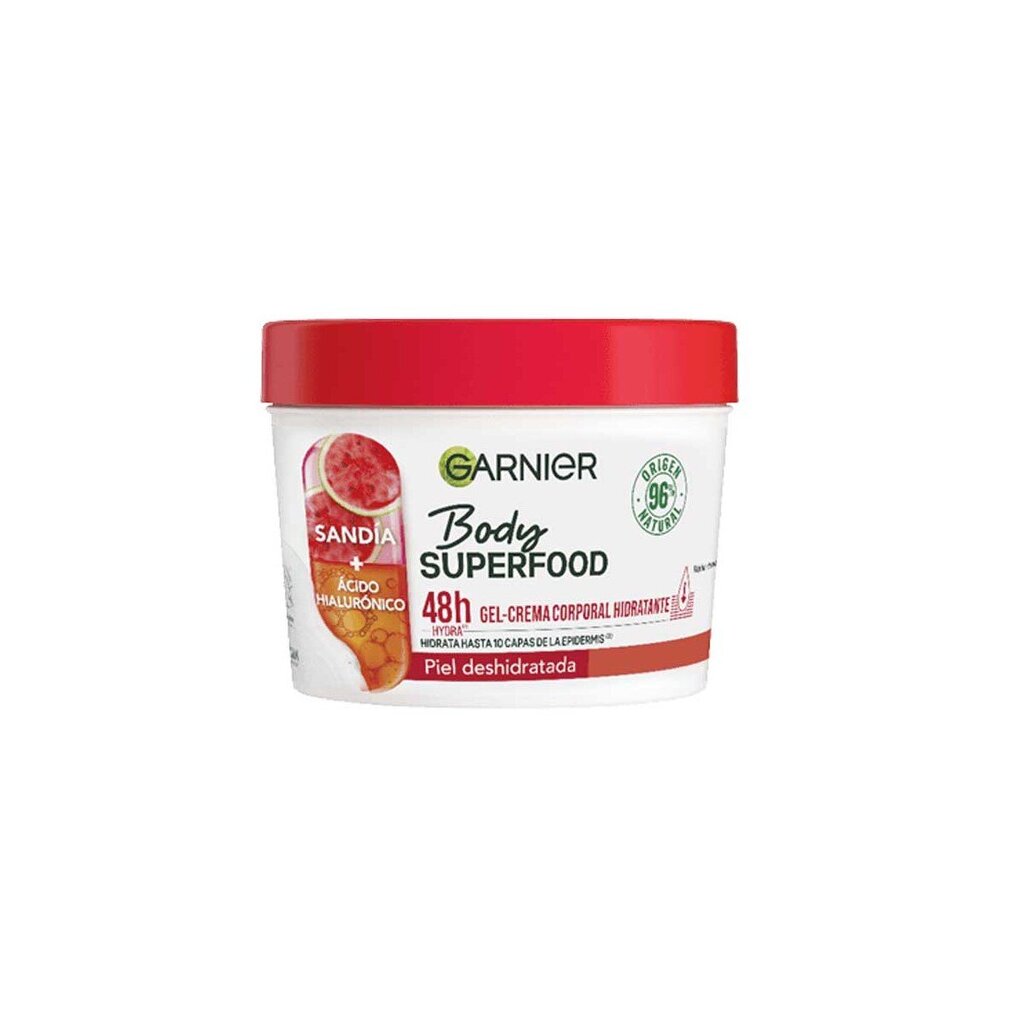 Intensīvi Mitrinošs Krēms Garnier Body Superfood (380 ml) цена и информация | Ķermeņa krēmi, losjoni | 220.lv