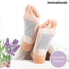 Детокс-пластыри для ног Lavender InnovaGoods, 10 шт. цена и информация | Кремы, лосьоны для тела | 220.lv