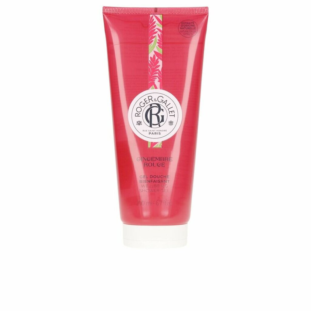 Vannas želeja Roger & Gallet Ingvers Atsvaidzinošs (200 ml) cena un informācija | Dušas želejas, eļļas | 220.lv