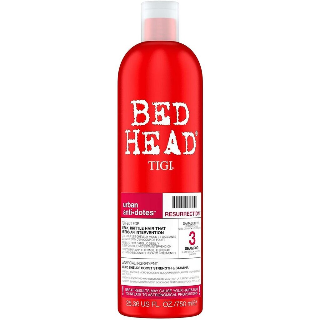 Šampūns Bed Head Urban Antidotes (750 ml) (Atjaunots A) cena un informācija | Šampūni | 220.lv