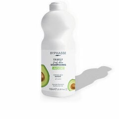 Barojošs Šampūns Byphasse Family Fresh Delice Sausi Mati Avokado (750 ml) cena un informācija | Šampūni | 220.lv