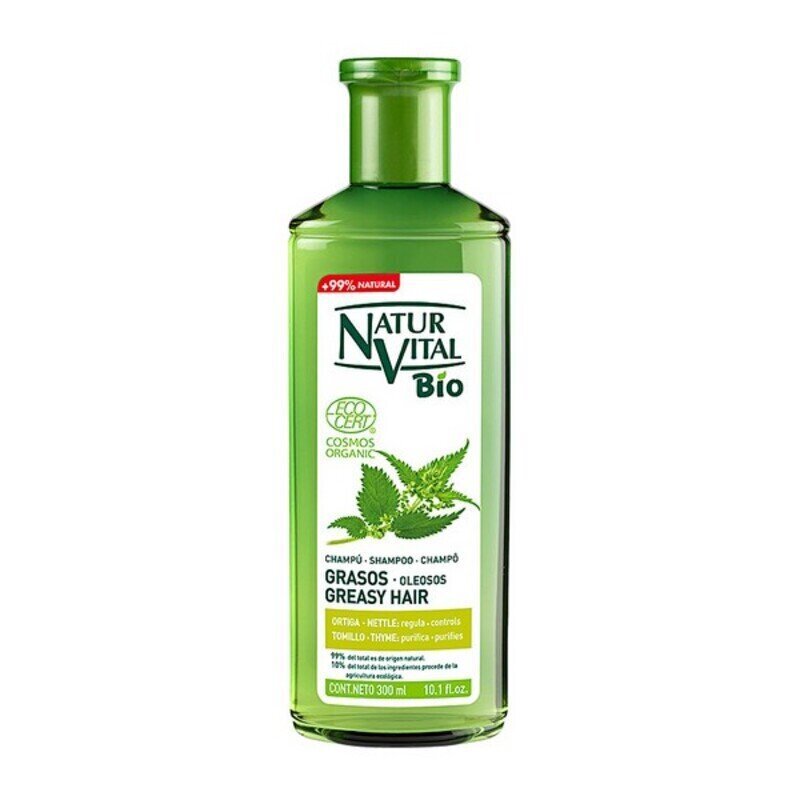 Attīrošs Šampūns Bio Ecocert Naturaleza y Vida (300 ml) cena un informācija | Šampūni | 220.lv