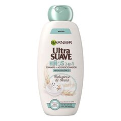 Bērnu šampūns Garnier Ultra Suave Šampūns un Kondicionieris Auzu Pārslas (400 ml) cena un informācija | Šampūni | 220.lv