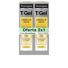 Шампунь против перхоти Neutrogena T/Gel, 2 x 250 мл цена и информация | Шампуни | 220.lv