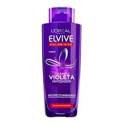 Шампунь для окрашенных волос Elvive Color-vive Violeta L'Oreal Make Up (200 ml) цена и информация | Шампуни | 220.lv