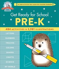 Get Ready for School: Pre-K (Revised & Updated) Revised ed. cena un informācija | Grāmatas mazuļiem | 220.lv