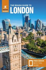 Rough Guide to London (Travel Guide with Free eBook) 13th Revised edition цена и информация | Путеводители, путешествия | 220.lv