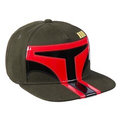 Cepure Unisex Boba Fett 57-59 cm Zaļš cena un informācija | Vīriešu cepures, šalles, cimdi | 220.lv