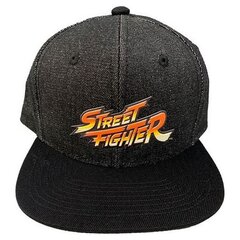 Vīriešu Cepure Difuzed Melns Street Fighter S7126458, Melna cena un informācija | Vīriešu cepures, šalles, cimdi | 220.lv