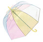 Sieviešu Holovaty lietussargs Long AC Domeshape Transparent Rainbow mES0038 cena un informācija | Lietussargi sievietēm | 220.lv