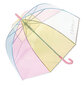 Sieviešu Holovaty lietussargs Long AC Domeshape Transparent Rainbow mES0038 cena un informācija | Lietussargi sievietēm | 220.lv