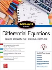 Schaum's Outline of Differential Equations, Fifth Edition 5th edition cena un informācija | Ekonomikas grāmatas | 220.lv