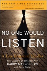 No One Would Listen: A True Financial Thriller цена и информация | Книги по экономике | 220.lv