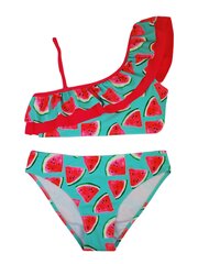 Peldkostīms meitenēm Yoclub KD-08 Watermelon цена и информация | Купальники для девочек | 220.lv