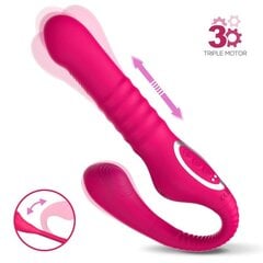 No. TwentyThree Double Vibe Pulsation and Thrusting Flexible 180º цена и информация | Action Сантехника, ремонт, вентиляция | 220.lv