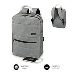 Рюкзак для ноутбука и планшета с USB-выходом Subblim цена и информация | Рюкзаки, сумки, чехлы для компьютеров | 220.lv