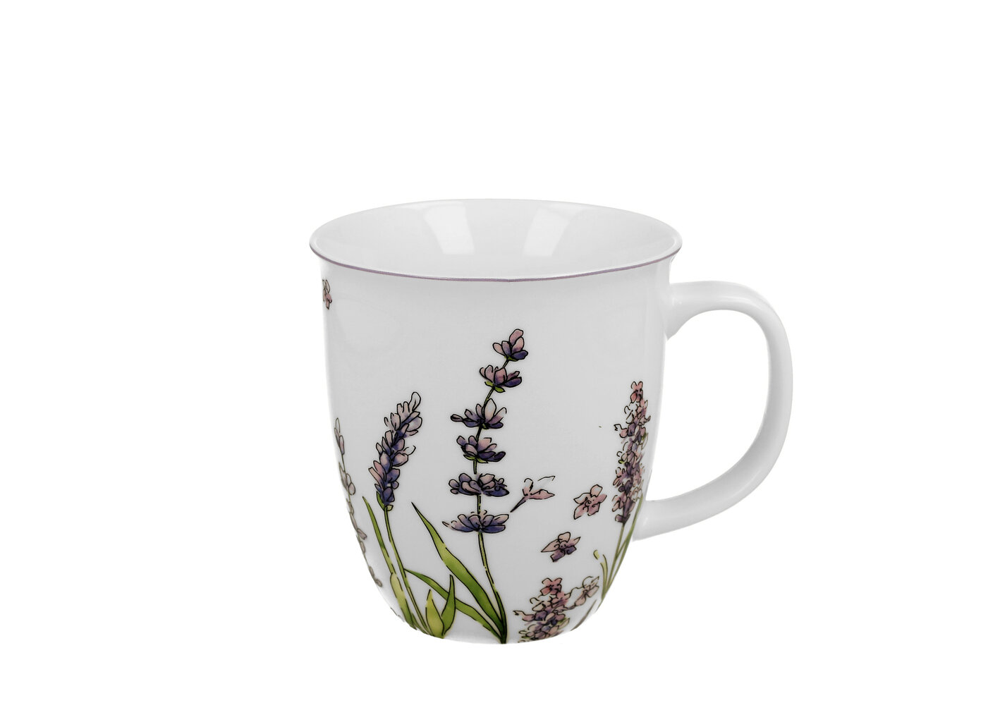 Porcelāna krūze, Lavanda, 650ml cena un informācija | Oriģinālas krūzes | 220.lv