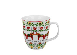 Porcelāna krūze, zirgi, 650ml цена и информация | Оригинальные кружки | 220.lv