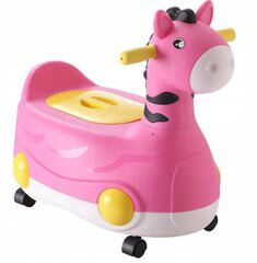 Горшок прикроватный Zutto horse 2в1, розовый цена и информация | Детские горшки | 220.lv