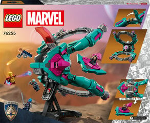 76255 LEGO® Marvel Sargu jaunais kuģis cena un informācija | Konstruktori | 220.lv