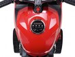 Bērnu elektriskais Motocikls RACE MOTOR, 12v, ādas sēdeklis, gumijas EVA riepas, sarkans cena un informācija | Bērnu elektroauto | 220.lv