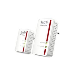 PLC Adapteris Fritz! 540E 500 Mbps WIFI Balts цена и информация | Адаптеры и USB разветвители | 220.lv