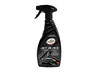 Pulēšanas vasks tumšiem auto Hybrid Jet Black Spray Polish 500ml Turtle Wax cena un informācija | Auto ķīmija | 220.lv